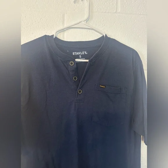Stanley Workwear Navy Pocket Tee - Picture 3 of 4